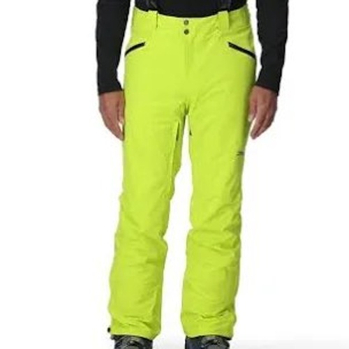 Spyder Bormio Ski Pants Lime Green Medium New With Tags